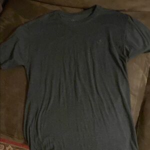 Champion Men's Dark Gray Short Sleeve Tee